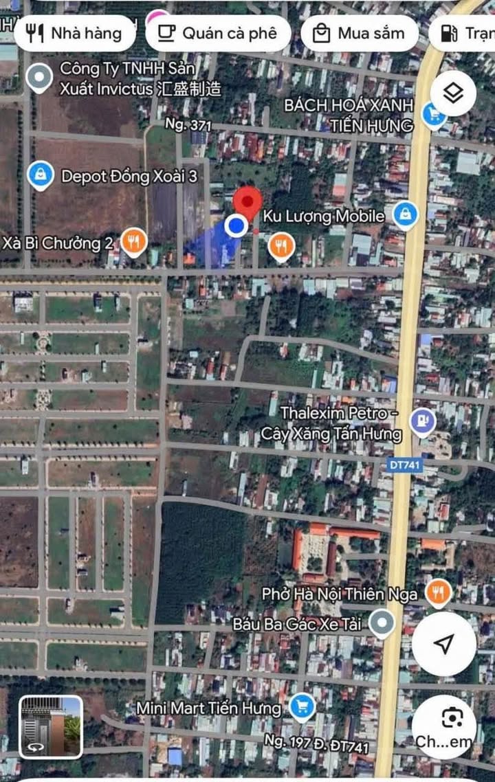 Đất nền Tiến Hưng, Đồng Xoài 115m² giá 700 triệu - Cơ hội đầu tư hấp dẫn!