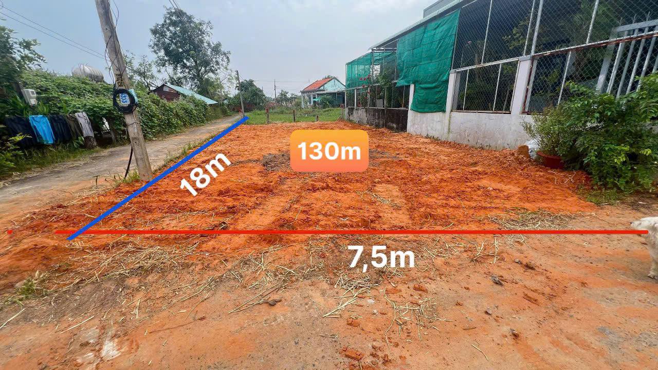 Đất thổ cư Hàm Chính 130m² giá 690 triệu - Sổ đỏ chính chủ, mặt tiền rộng rãi!