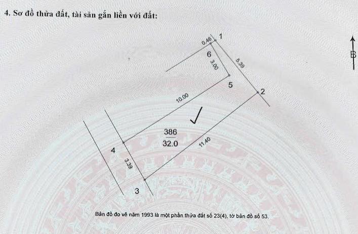 Đất Ngọc Thụy - Long Biên 32m² giá 4.2 tỷ - Vị trí đắc địa gần cầu Long Biên!