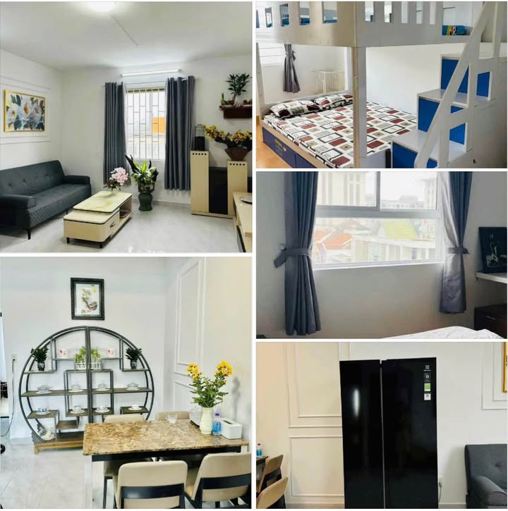 Căn hộ CT7 Vĩnh Điềm Trung 80m² giá 8.5 triệu - Thiết kế hiện đại, đầy đủ tiện nghi!