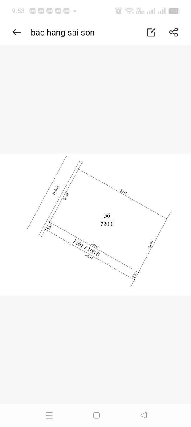 Đất trồng cây 720m² tại Sài Sơn, Quốc Oai - Giá chỉ 300 triệu!