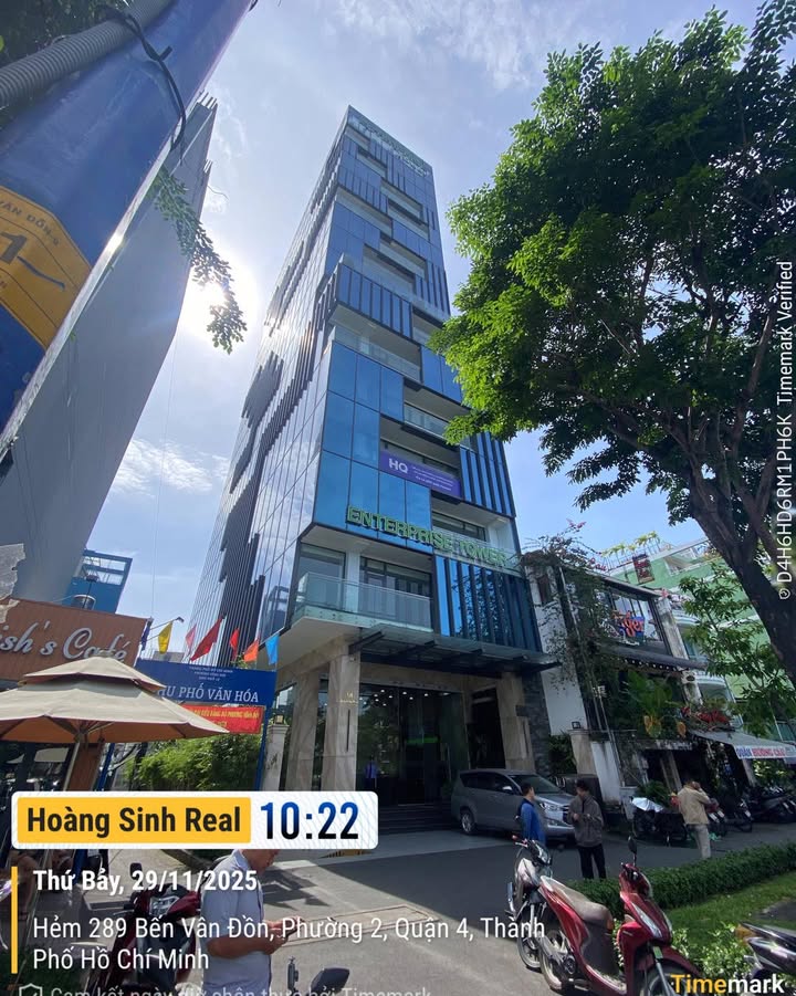 Bán tòa nhà 290 Bến Vân Đồn, quận 4, diện tích 413m² - Cơ hội đầu tư sinh lời hấp dẫn!