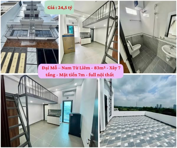 Căn hộ cho thuê tại Đại Mỗ, Nam Từ Liêm 83m² giá 24.5 tỷ - Đầu tư bền vững, thu nhập 100 triệu/tháng!