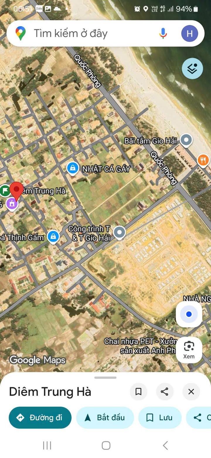 Đất nền Cửa Việt, Gio Linh 154m² giá 700 triệu - Đầu tư sinh lời khu vực đông dân cư!