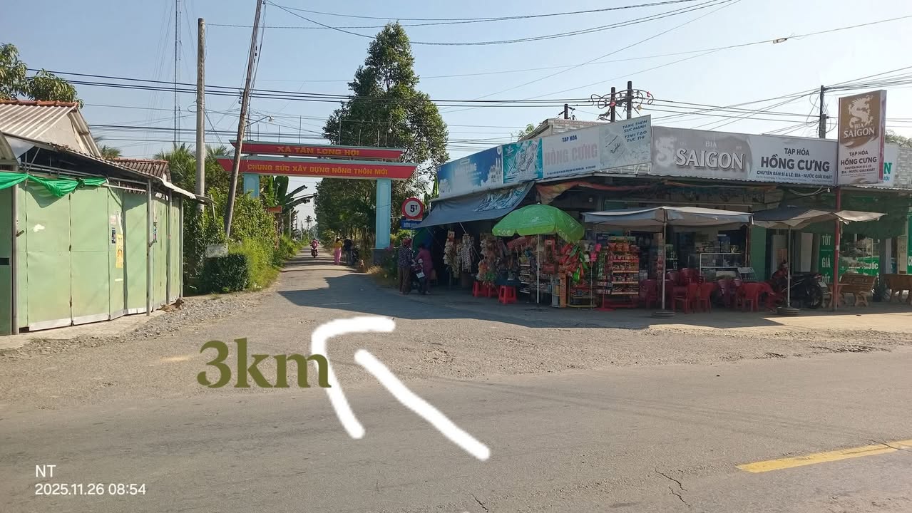 Đất nền Tân Long Hội 125m² giá chỉ 260 triệu - Sổ đỏ chính chủ