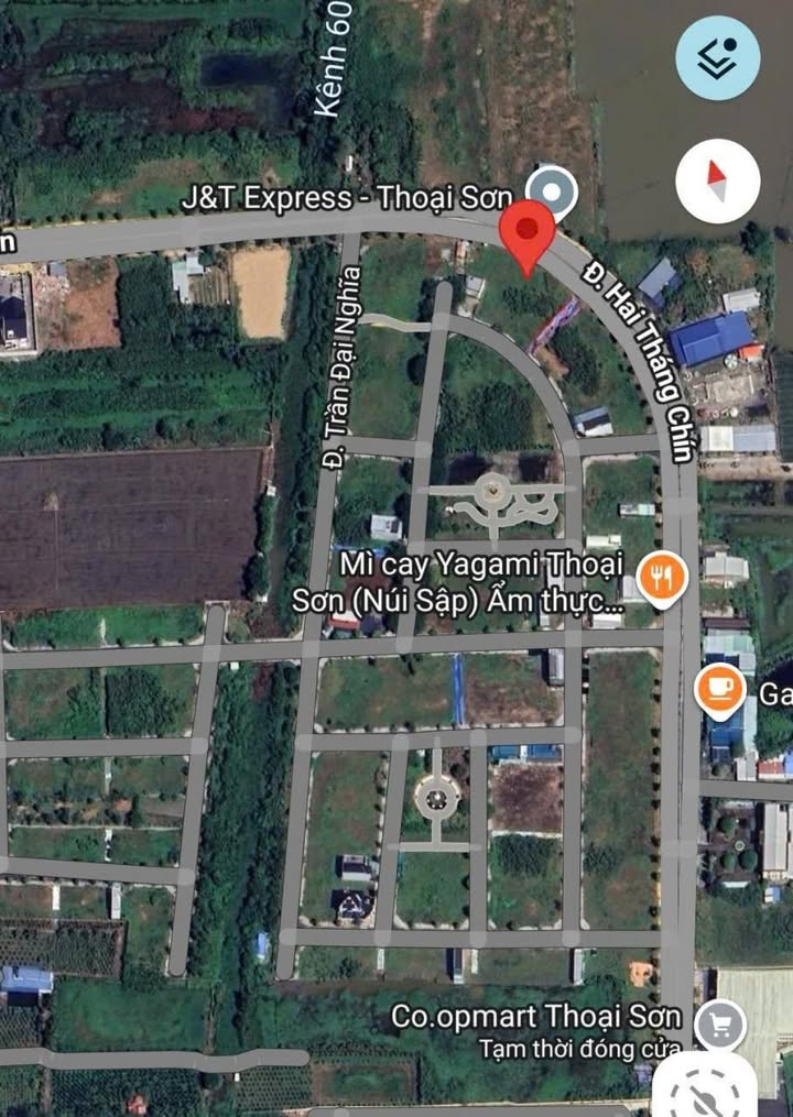 Đất nền mặt tiền Nguyễn Văn Linh, Thoại Sơn, 120m² giá 1.464 tỷ - Vị trí kinh doanh đắc địa!