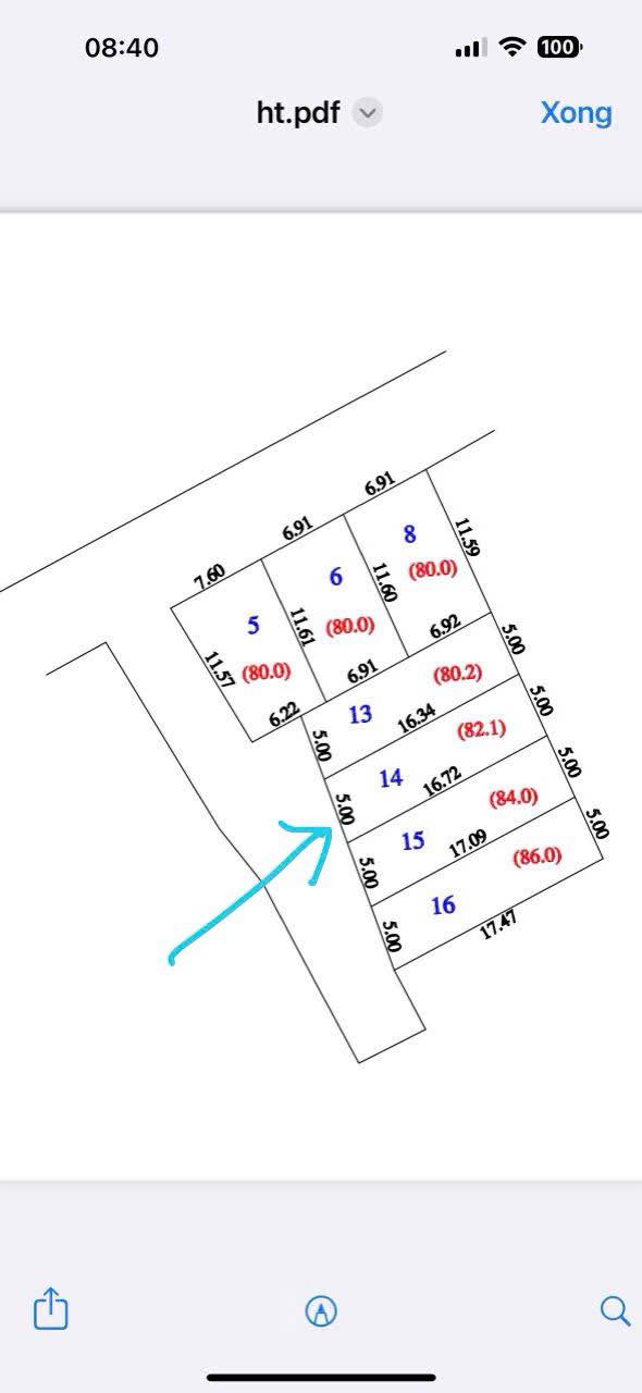 Đất nền Thôn Trai Diền, xã Hồng Thái, 80m² giá 2.12 tỷ - Gần đường lớn, ô tô vào tận nơi!