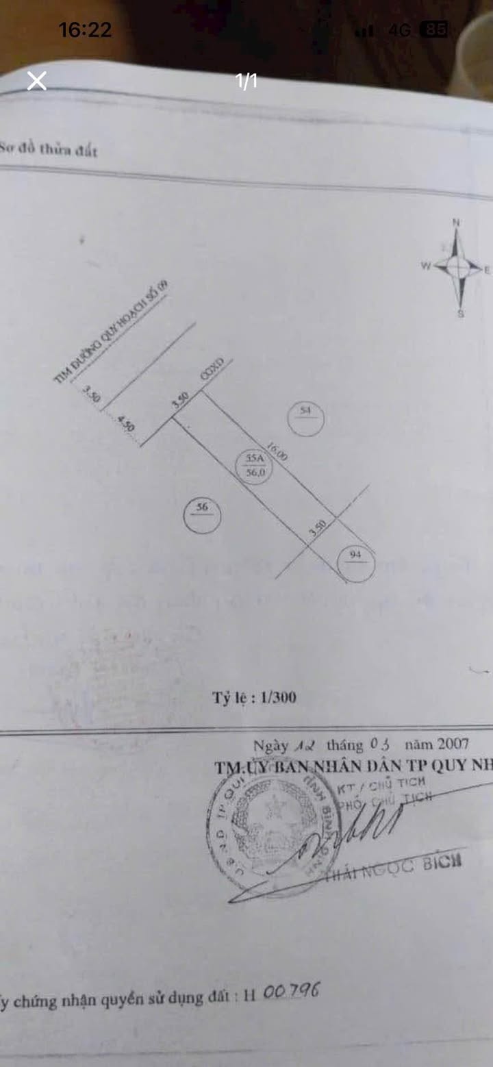 Nhà bán mặt đường Hà Thanh, Quy Nhơn 56m² giá 3 tỷ - View công viên tuyệt đẹp!