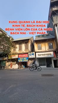 Nhà phố Bạch Mai 25m² giá 7 tỷ - Gần nhiều trường đại học và bệnh viện lớn!