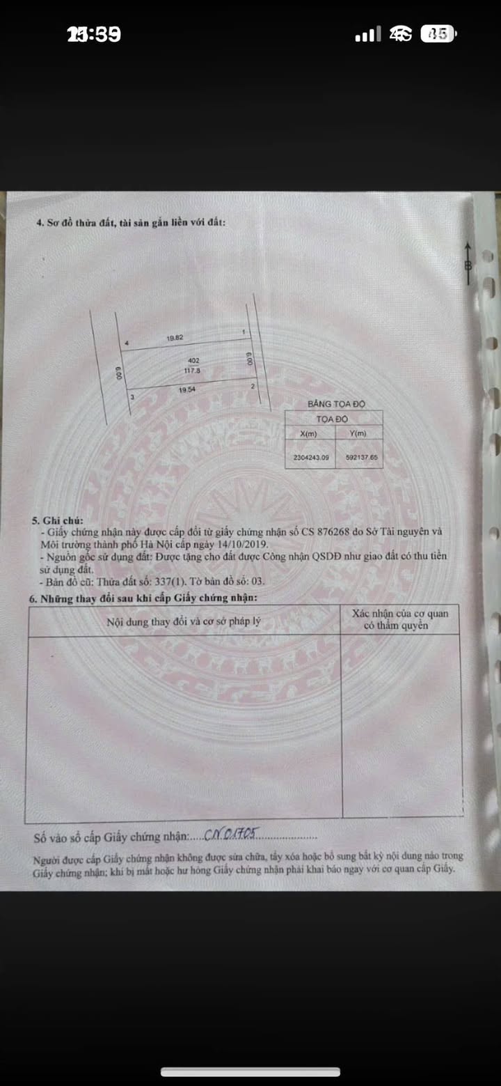 Đất nền xã Thắng Lợi, Thường Tín 117.8m² giá 5 triệu/m² - Vị trí đắc địa, thuận tiện!