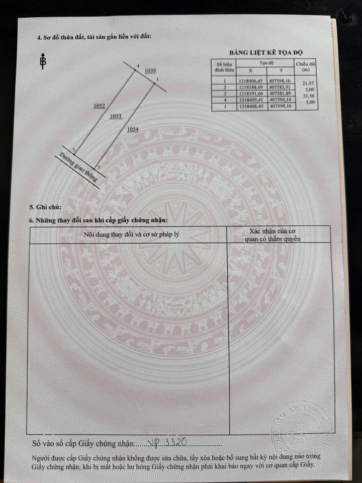 Đất nền Trảng Dài, Biên Hoà 107m² giá chỉ 800 triệu - Sổ đỏ chính chủ!