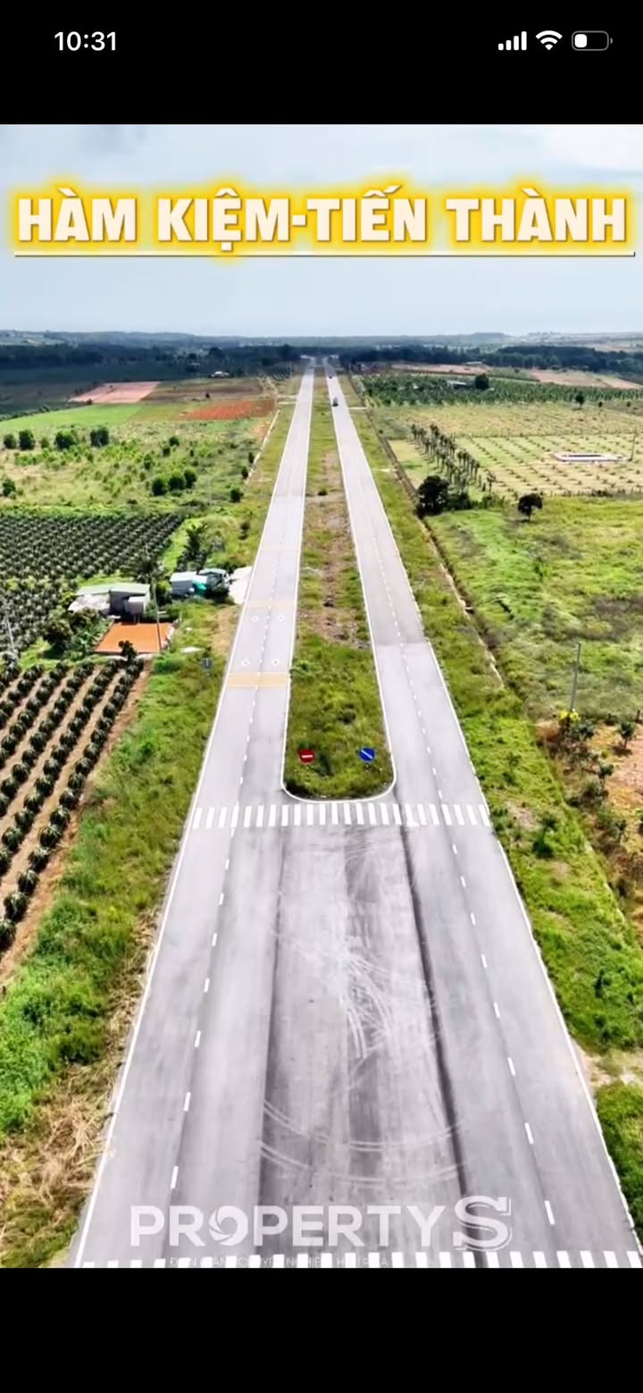 Đất nền Tiến Thành, Phan Thiết 8450m² giá 12.675 tỷ - Đầu tư biển tiềm năng!