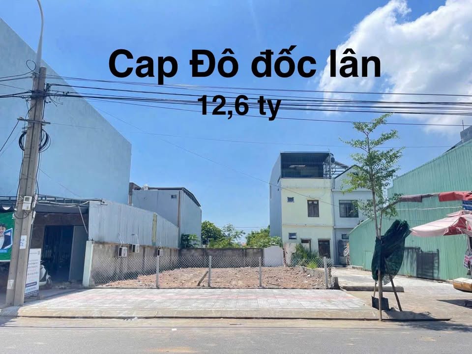Đất nền liền kề đường Đô Đốc Lân, Hòa Xuân 200m² giá 12.6 tỷ - Cơ hội đầu tư hấp dẫn!