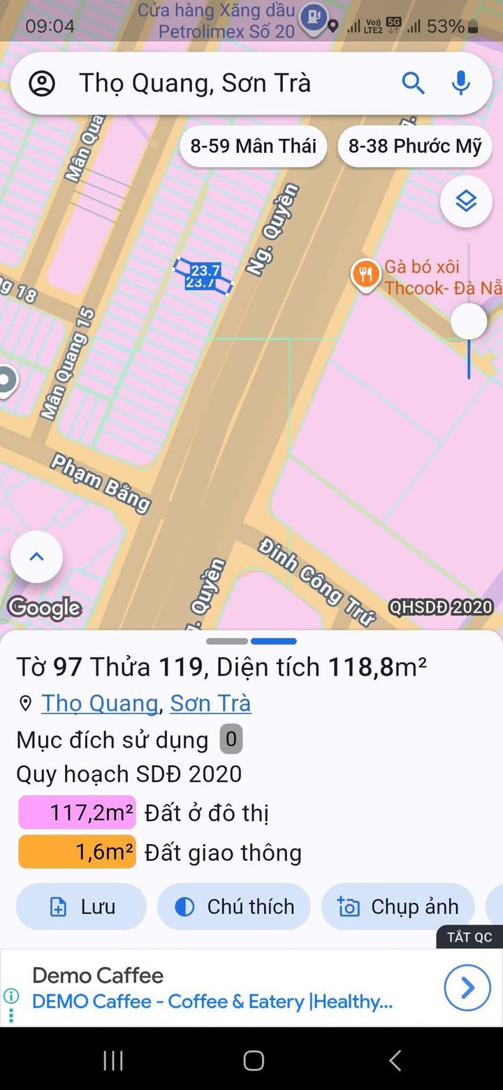 Bán gấp FrontHouse mặt tiền Ngô Quyền Đà Nẵng 236m² - Tiềm năng sinh lời cao!