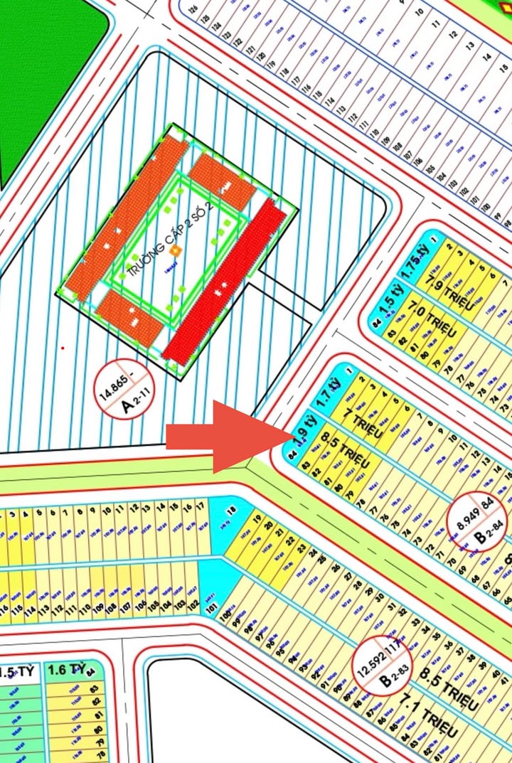 Đất góc 2 mặt tiền đường 10.5m và 7.5m tại Nam Hòa Xuân, Đà Nẵng - Diện tích 166m², giá 12 tỷ thương lượng!