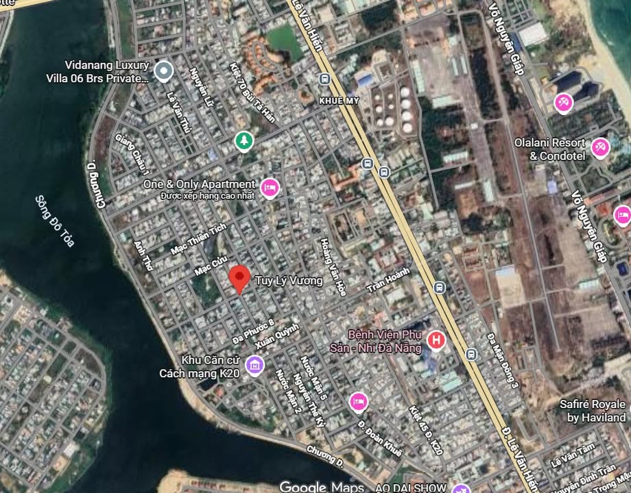 Đất khu Nam Việt Á Đà Nẵng 95m² giá 7.99 tỷ - Cơ hội tuyệt vời cho đầu tư!