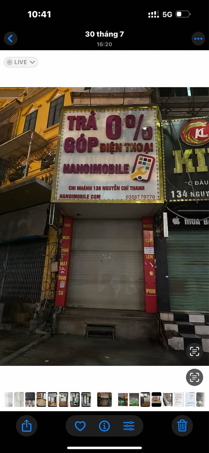 Cửa hàng cho thuê tại ngã tư Nguyễn Chí Thanh - Đống Đa 50m² giá 28 triệu/tháng - Vị trí đắc địa!