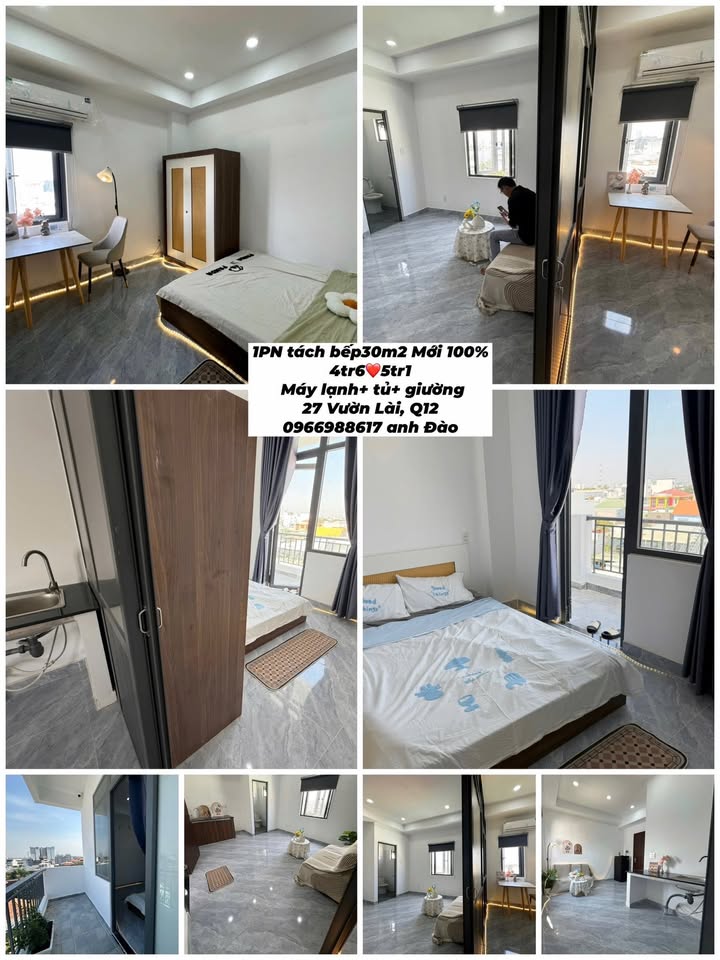 Phòng cho thuê tại 27 Vườn Lài, Quận 12 - Diện tích 27m², chỉ 2.5 triệu/tháng!