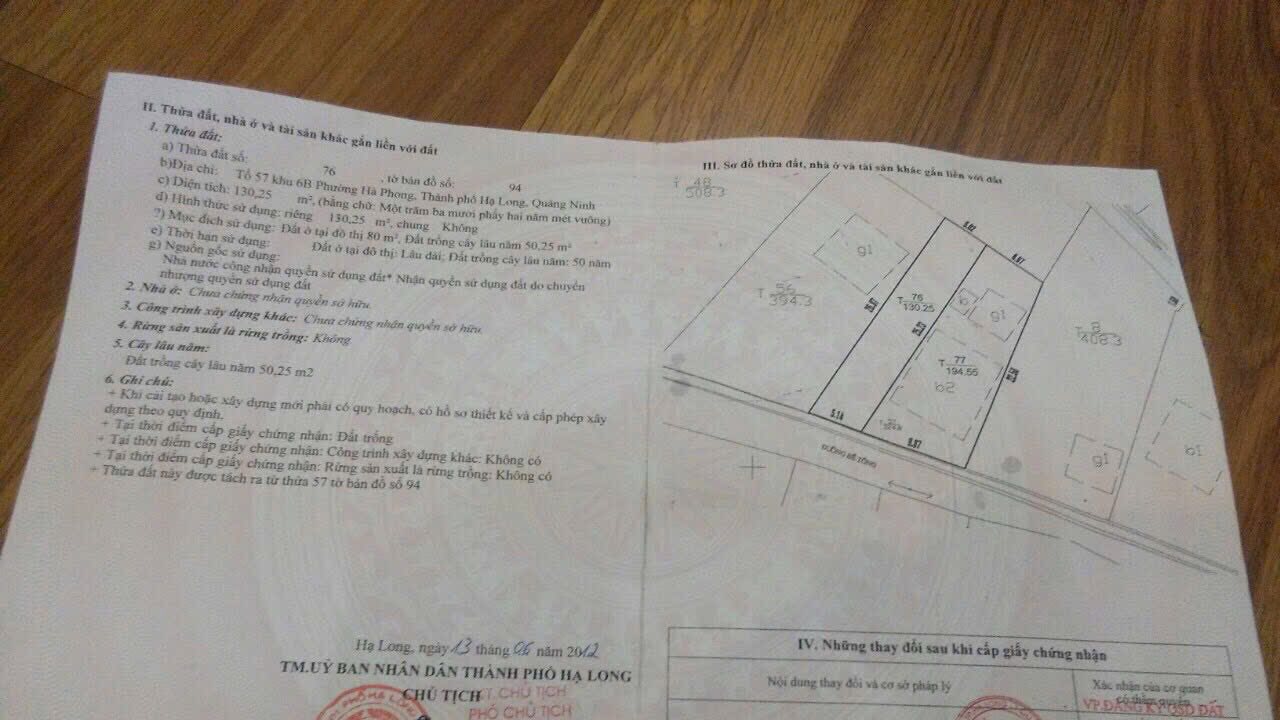 Đất nền Hà Tu Hạ Long 130m² giá chỉ 2 tỷ - Cơ hội đầu tư tuyệt vời!