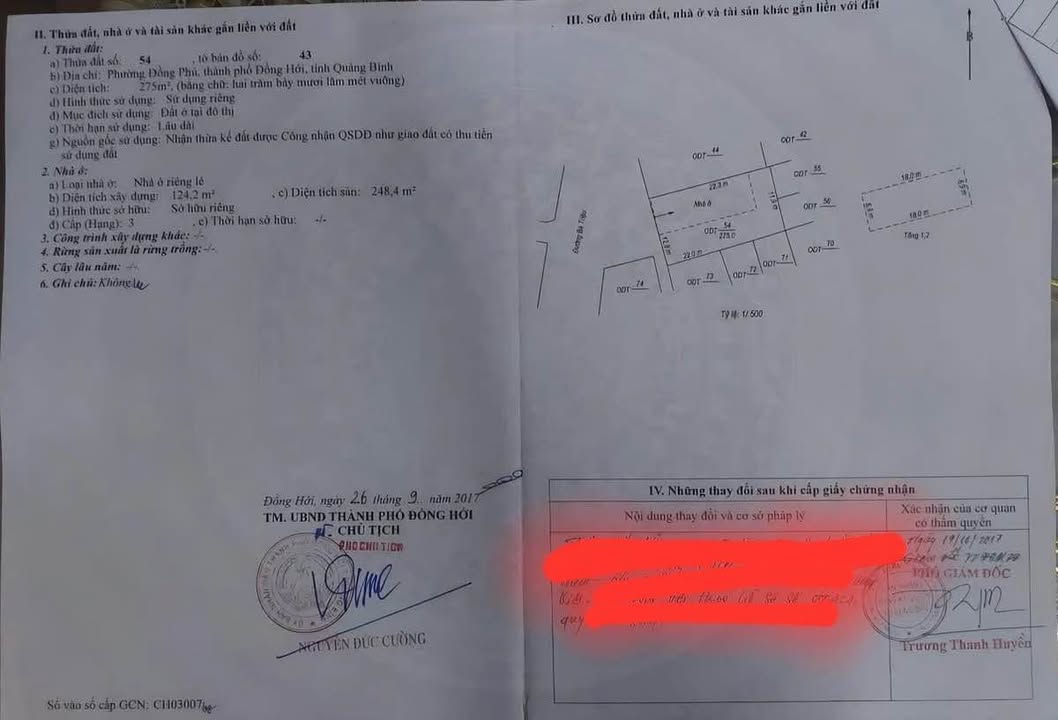Nhà 2,5 tầng Bà Triệu, Đồng Hới 300m² giá 7 tỷ - Thiết kế sang trọng, vị trí đắc địa!