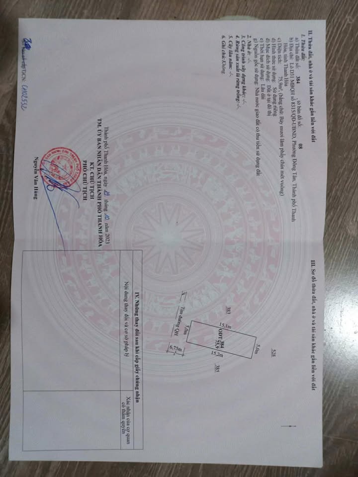 Đất nền đường Đồng Vèn, phường Rừng Thông, 75.9m² giá 2 tỷ - Cơ hội đầu tư tuyệt vời!