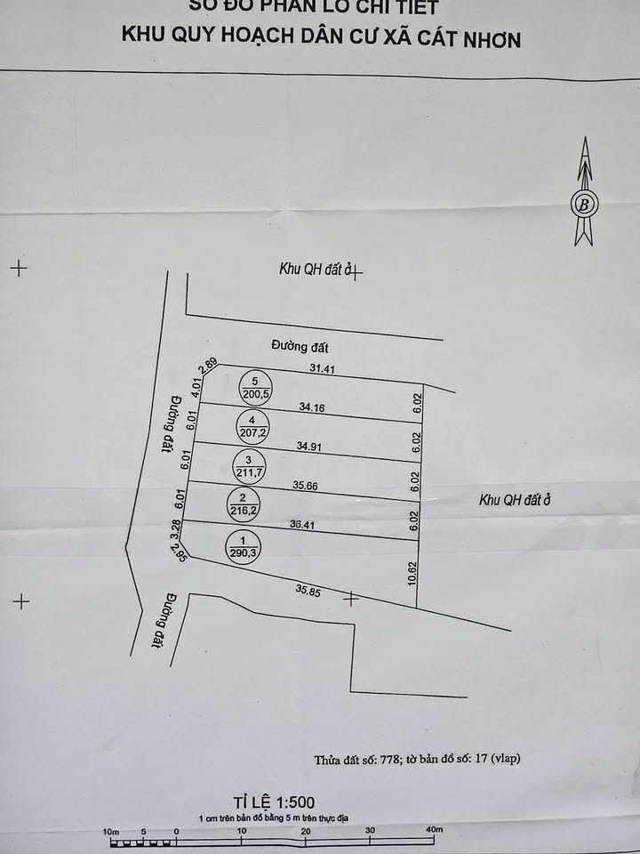 Đất nền lô góc tại Đại Hữu, Xuân An, Phù Cát - Diện tích 235m² giá thỏa thuận