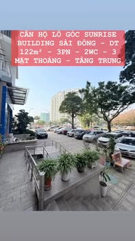 Căn hộ Sunrise Building Sài Đồng 122m² giá 6.95 tỷ - Thiết kế tối ưu, sẵn sàng vào ở!