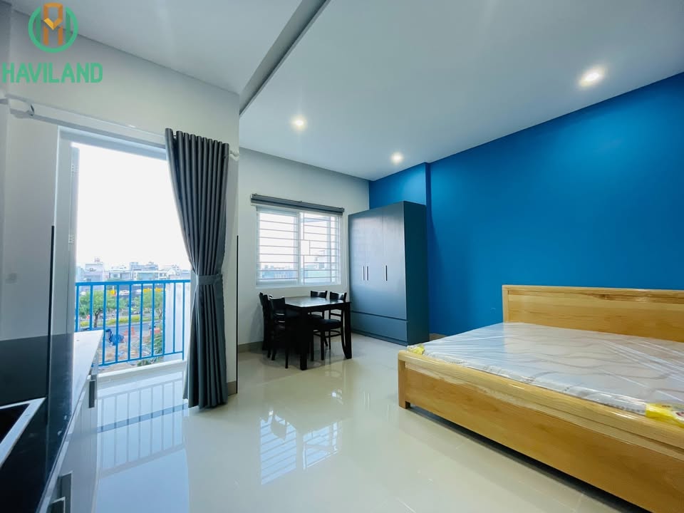 Studio cho thuê gần cầu Trung Lương, Hòa Xuân 4.3 triệu - Full nội thất, vào ở ngay!