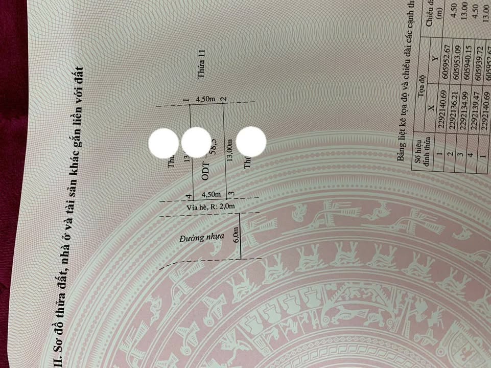 Đất nền 58,5m² tại Tái Định Cư Vạn Hương, Đồ Sơn, giá 1,9 tỷ - Đừng bỏ lỡ cơ hội!