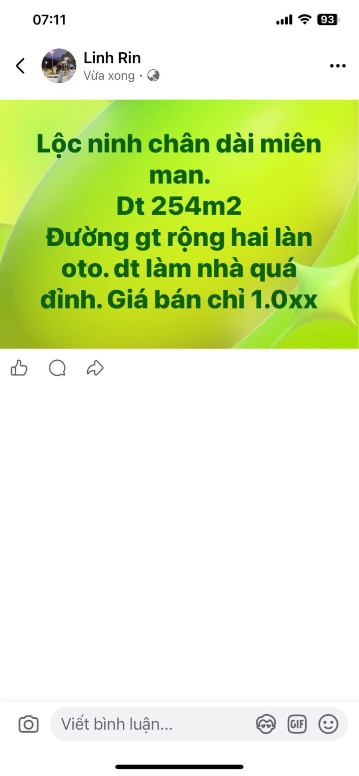 Đất nền Lộc Ninh, Đồng Hới 254m² giá 1.0 tỷ - Pháp lý rõ ràng, xây dựng tự do!