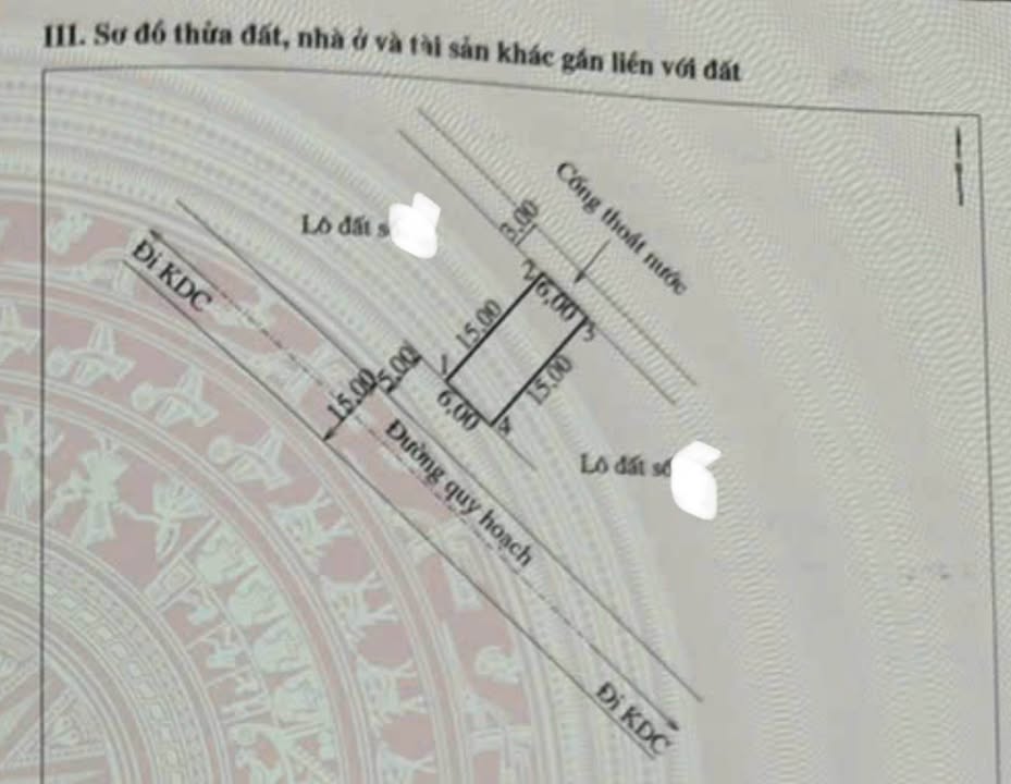 Đất phân lô thôn 4 Lưỡng Vượng 90m² giá 1.8 tỷ - Hướng Tây Nam, vị trí đẹp