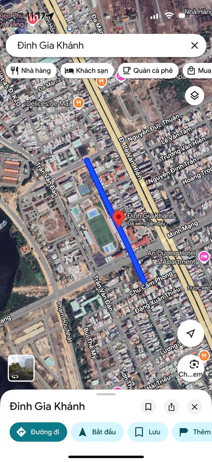 Đất mặt tiền Đinh Gia Khánh, Ngũ Hành Sơn 100m² giá 6 tỷ - Cơ hội đầu tư vàng!