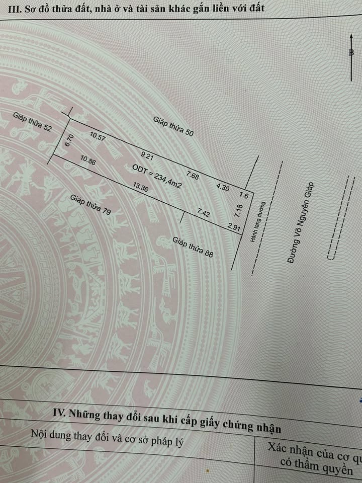 Nhà 1 tầng mặt đường đôi Võ Nguyên Giáp, Điện Biên 234m² giá 3.6 tỷ - Kinh doanh thuận lợi!