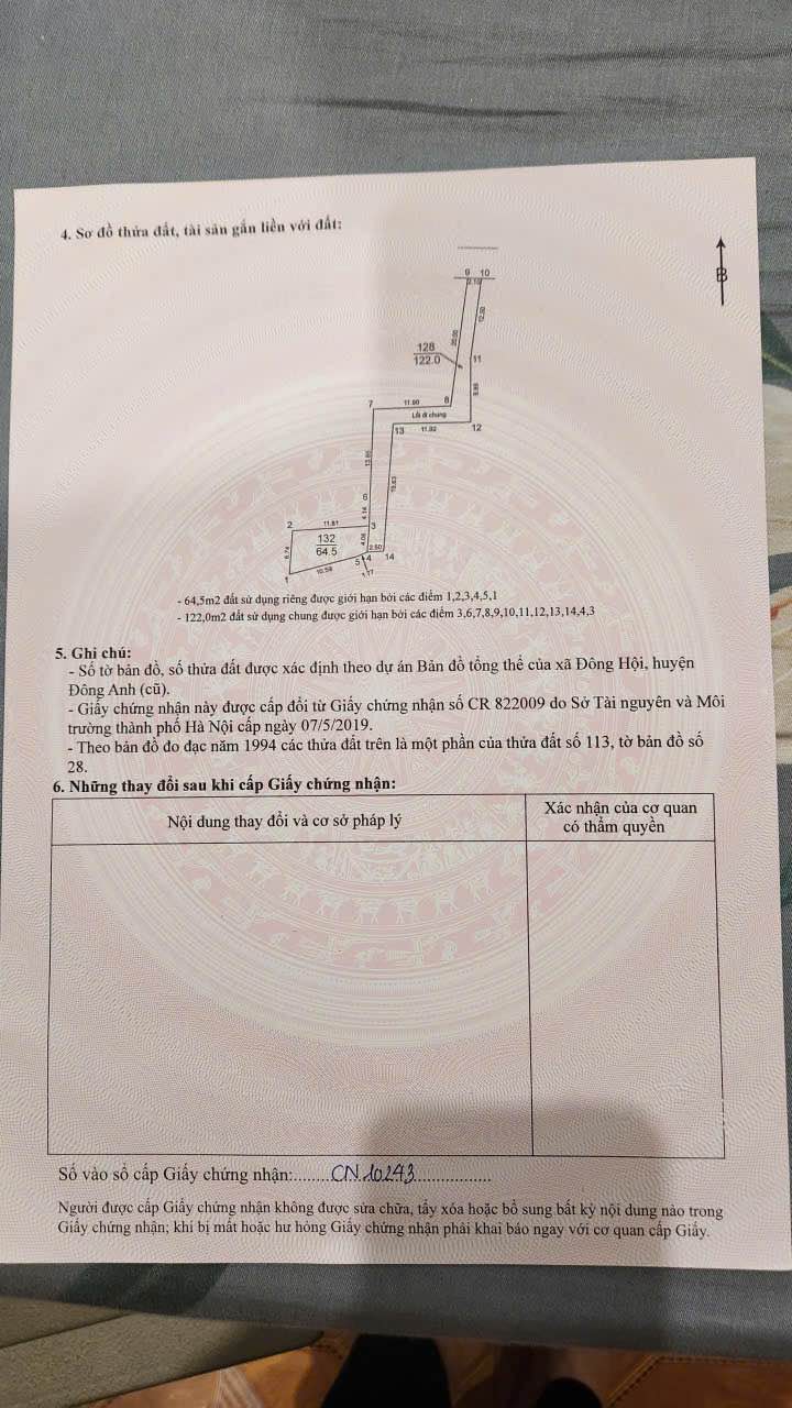 Bán đất thôn Hội Phụ, xã Đông Hội 64m² giá 6.05 tỷ - Vị trí đẹp, tiềm năng cao!