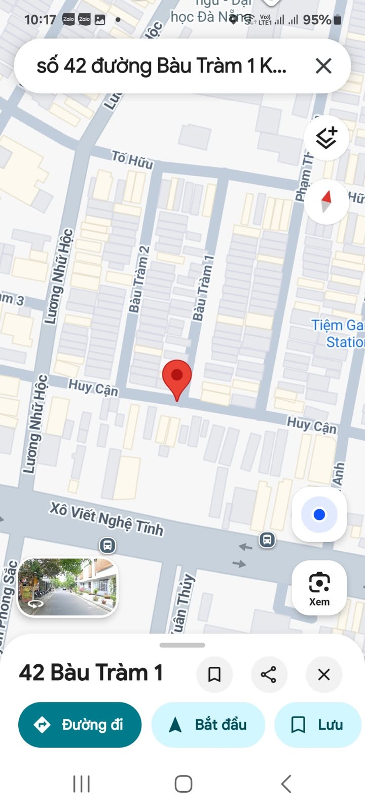 Nhà 75m² đường Bàu Tràm 1, Cẩm Lệ giá 7.05 tỷ - Siêu vị trí gần ĐH Ngoại Ngữ!