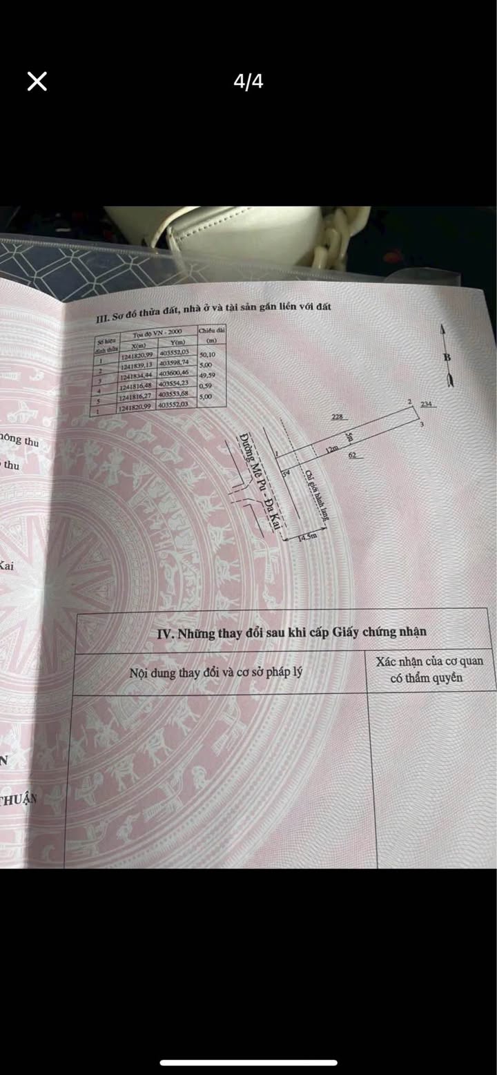 Đất thổ cư Mê Pu, Đức Linh, Bình Thuận 250m² - Sổ đỏ chính chủ, giá thỏa thuận!