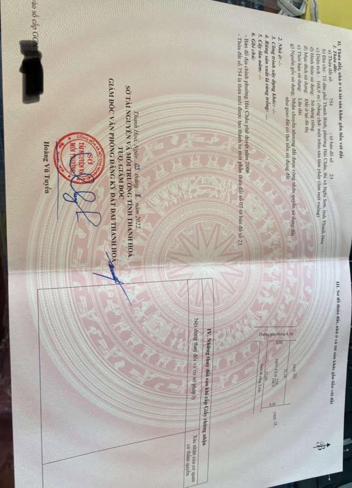 Đất thổ cư Thanh Bình, Hải Châu 168,9m² giá 1.2 tỷ - Đầu tư sinh lời ngay!