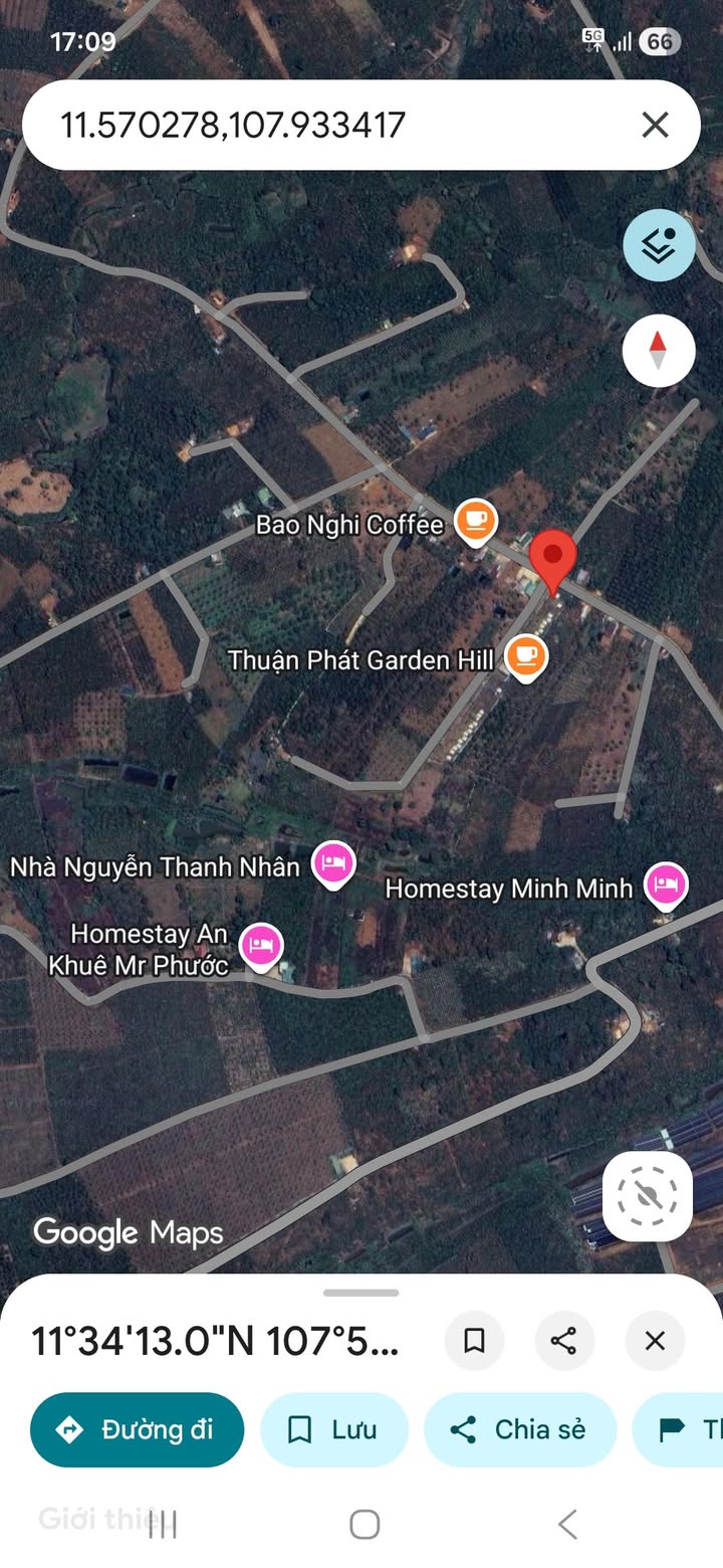 Đất nền thôn 5 Lộc An 120m² giá 550 triệu - Sổ hồng chính chủ