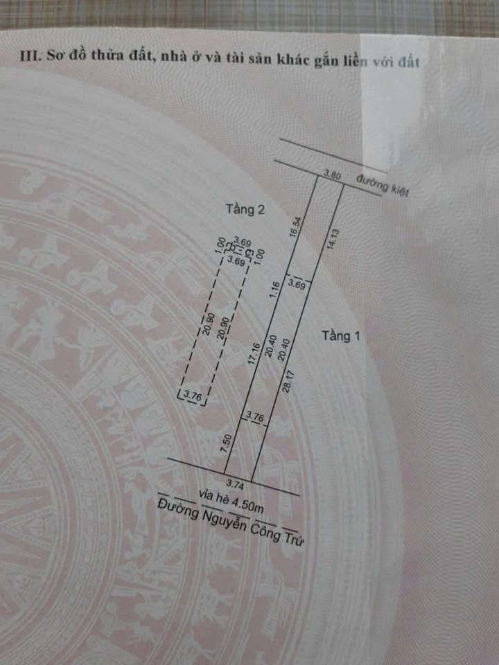 Đất mặt tiền đường Nguyễn Công Trứ, Sơn Trà, Đà Nẵng 160m² giá 20 tỷ - Đầu tư sinh lời ngay!
