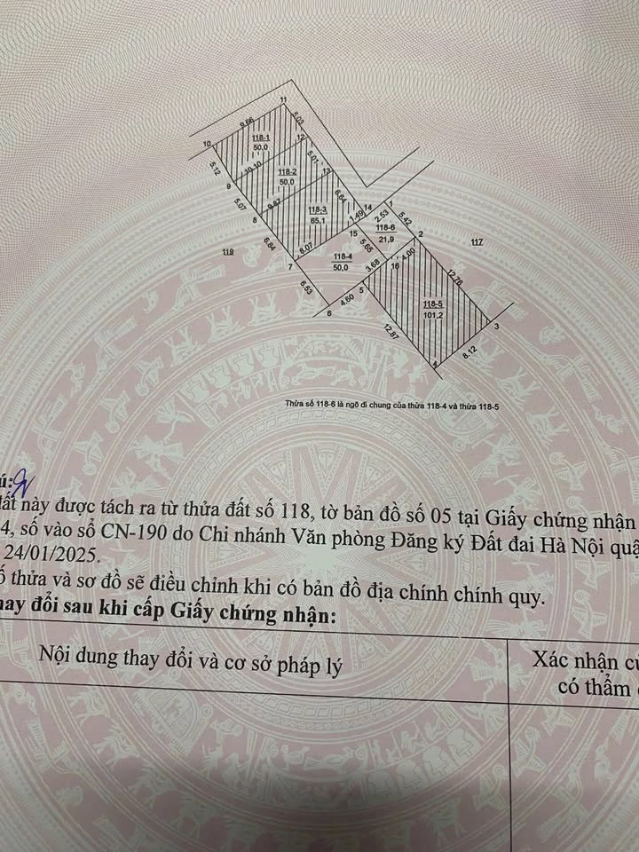 Đất nền Phú Lương 50m² giá 6.25 tỷ - Lô góc full ánh sáng