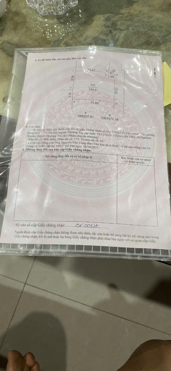 Đất nền Liễu Viên, Nghiêm Xuyên 149m² giá 5.364 tỷ - Cơ hội đầu tư hấp dẫn!