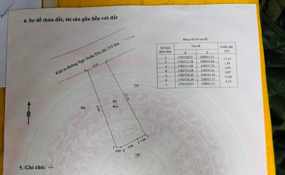 Bán lô đất đẹp 90m² tại Hòa Hiệp Bắc, Liên Chiểu - Sổ đỏ chính chủ, giá 1.7 tỷ!