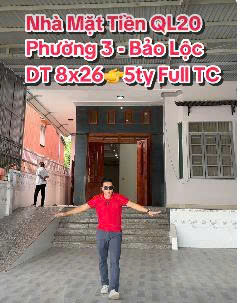 Nhà mặt tiền Quốc lộ 20, Bảo Lộc 206m² giá 5 tỷ - Đầu tư sinh lợi cao!