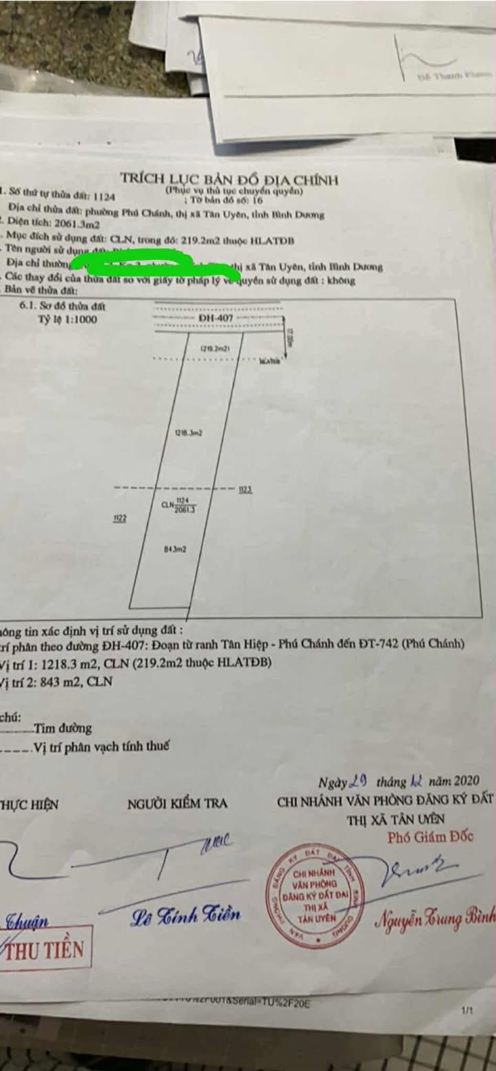 Đất thương mại dịch vụ tại Phú Chánh, Tân Uyên 20m² - Giá tốt, vị trí đắc địa!