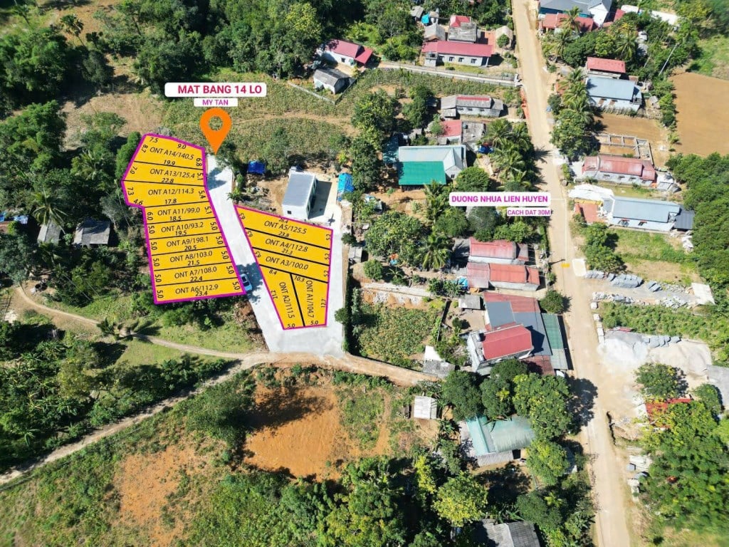 Đất nền thổ cư Mỹ Tân Ngọc Lặc 103m² giá chỉ 113 triệu - Tiềm năng tăng giá cao!