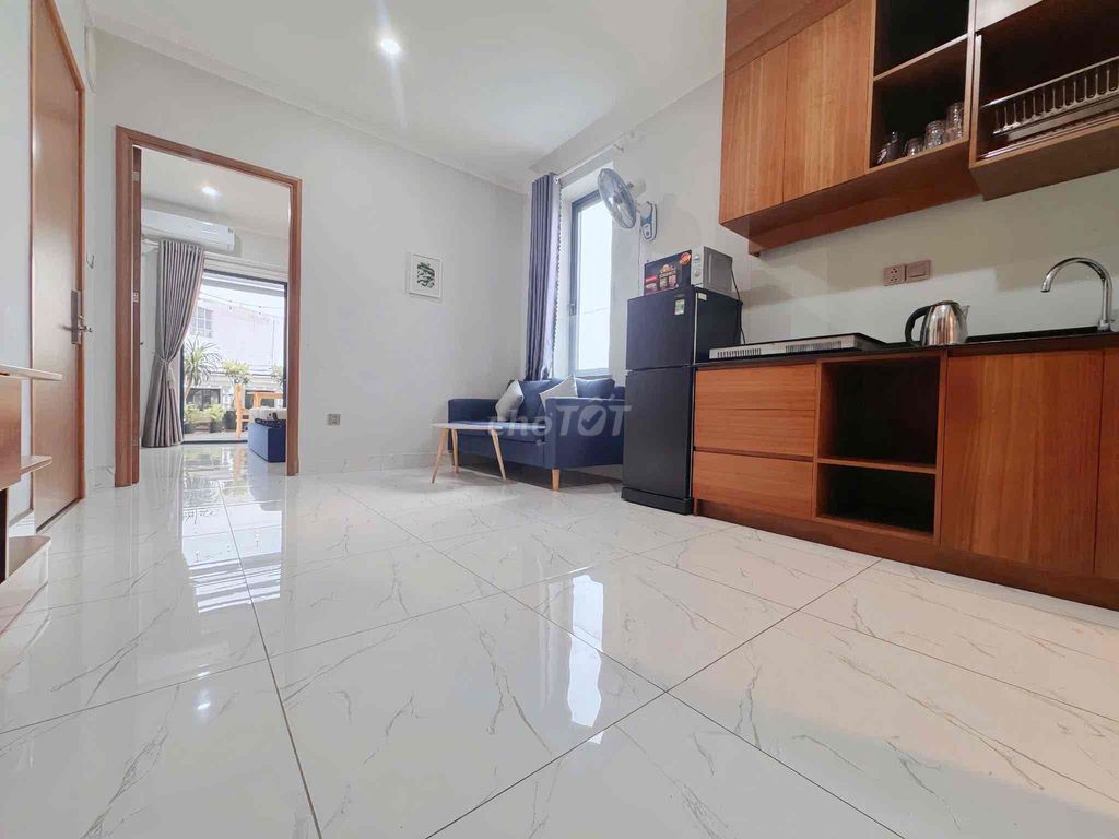 Căn hộ cho thuê Quận Tân Bình 48m² giá 11.5 triệu - Nội thất hiện đại, vị trí trung tâm!