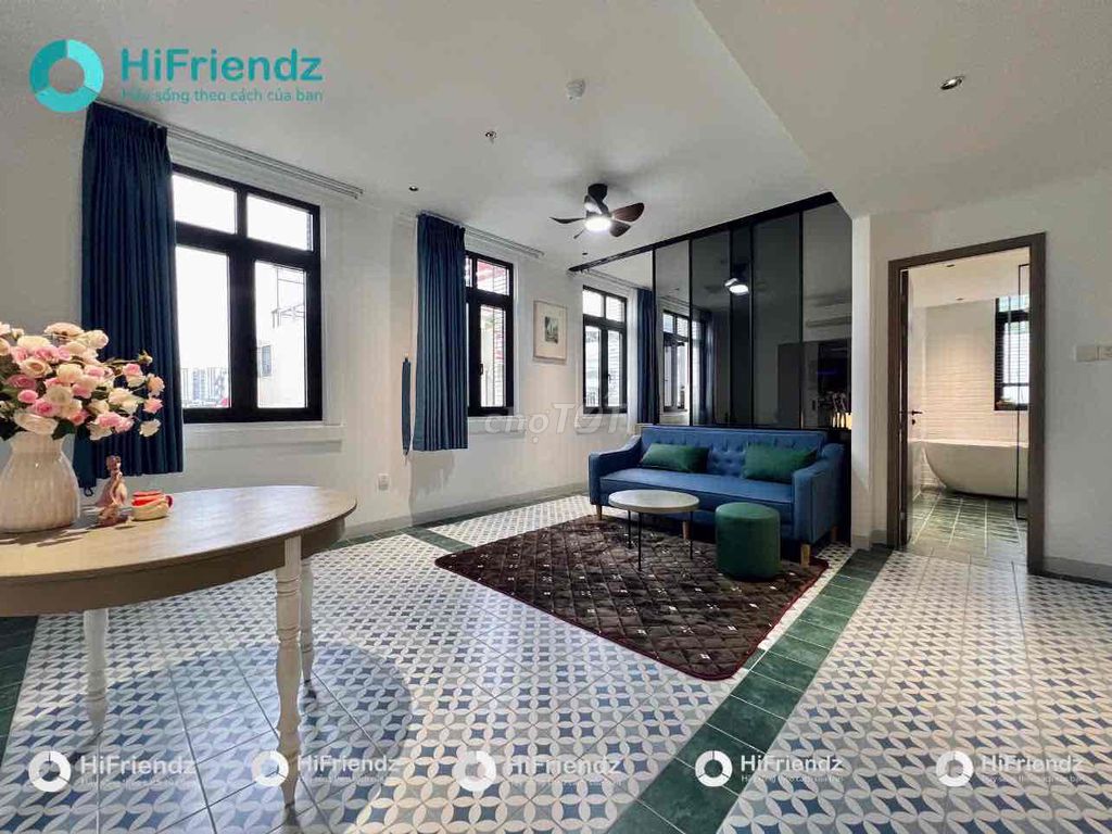 Căn hộ cho thuê tại Bình Thạnh 40m² giá 15 triệu - Sang trọng và hiện đại