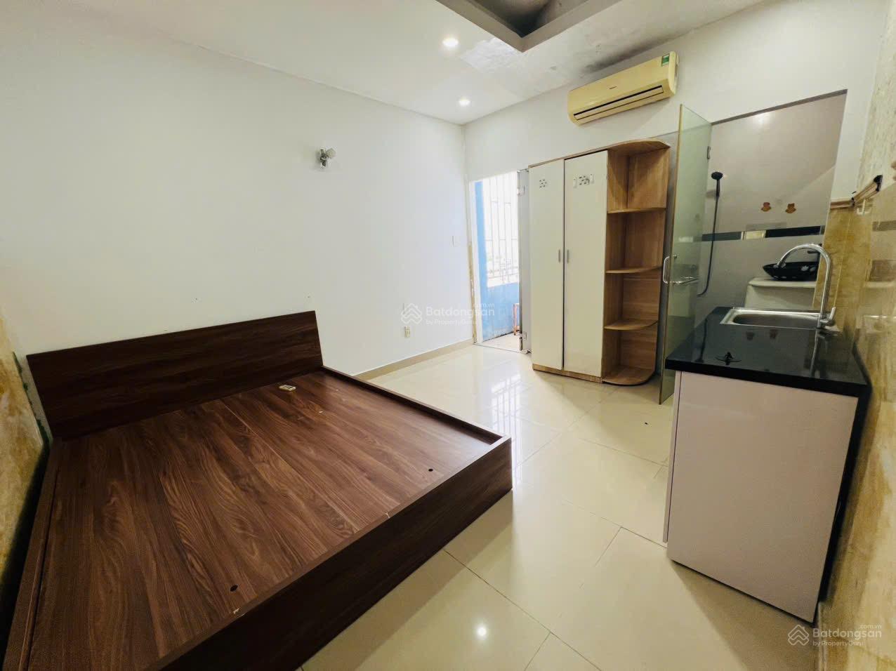 Cho thuê phòng 25m² mặt tiền đường An Dương Vương - Nội thất đầy đủ, giờ giấc tự do!