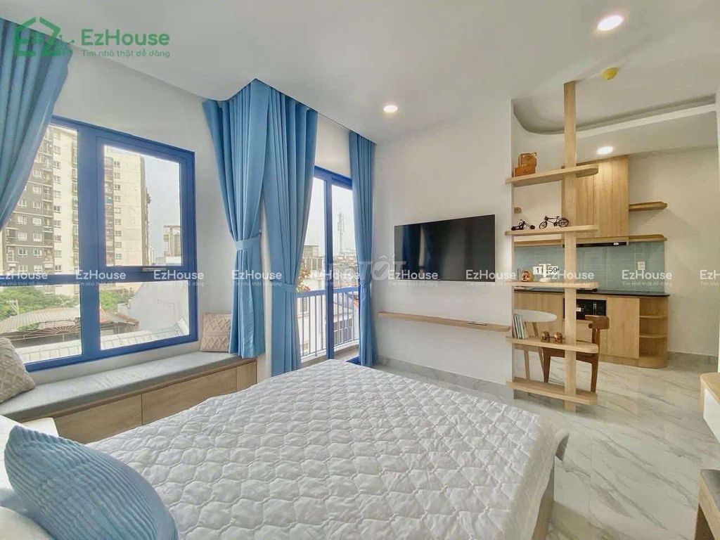 Căn hộ dịch vụ 1 phòng ngủ 40m² chỉ 9 triệu tại Quận 4 - Full nội thất sang trọng!