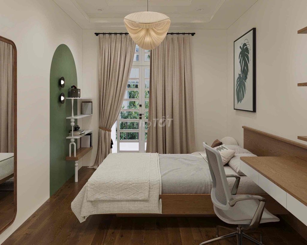 Căn hộ 2PN Cách Mạng Tháng Tám Quận 3 giá 11.5 triệu - Sẵn sàng vào ở ngay!